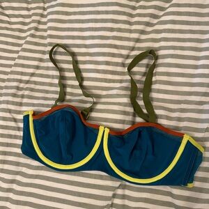 Colorful Underwire Parade Bra 38D